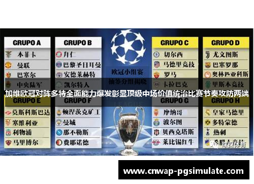 加维欧冠对阵多特全面能力爆发彰显顶级中场价值统治比赛节奏攻防两端