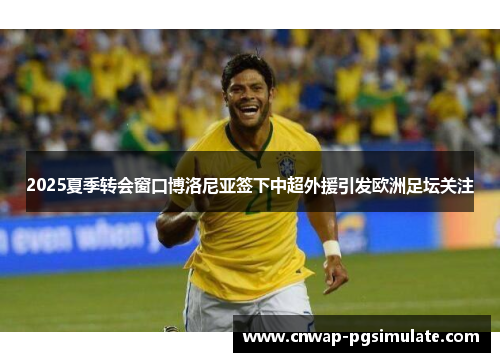 2025夏季转会窗口博洛尼亚签下中超外援引发欧洲足坛关注